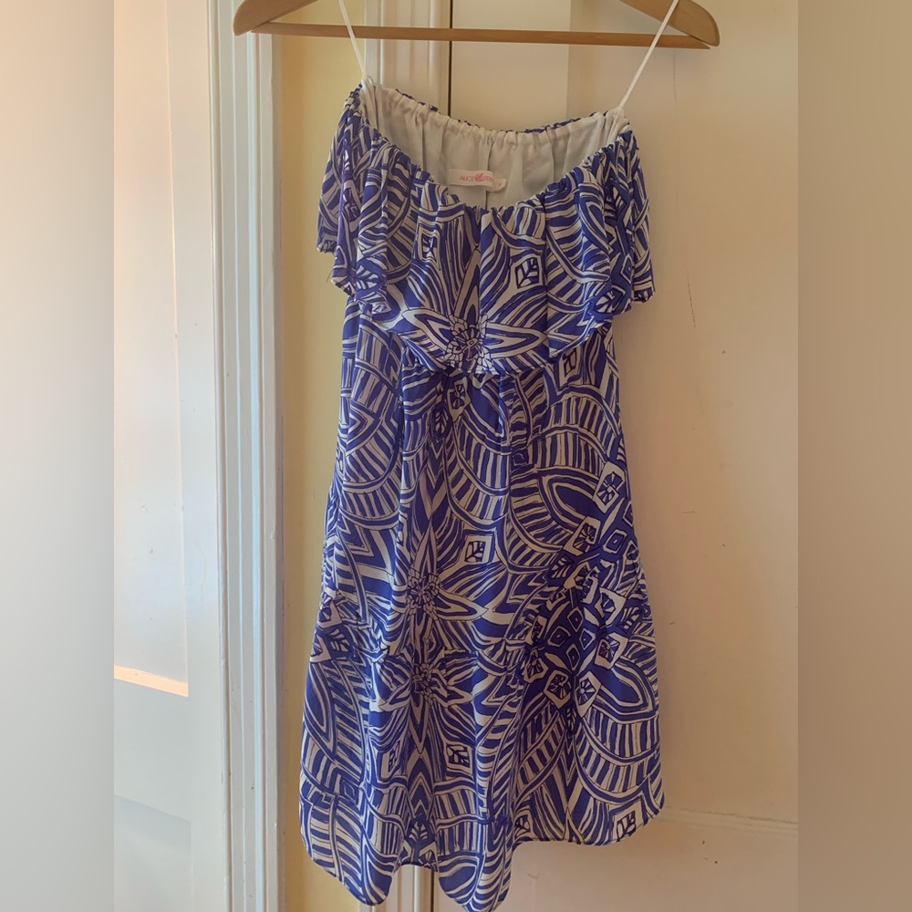 Alice & Trixie Strapless Dress